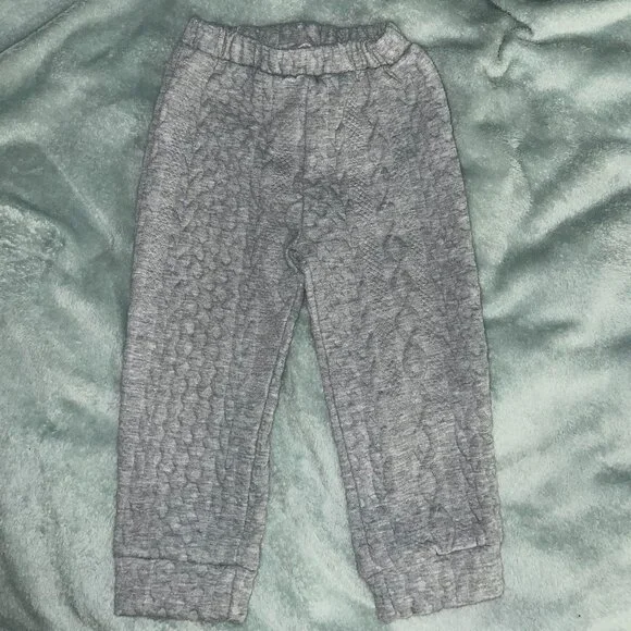 2-3 Year Toddler Girls Gray Heavy Lined Jacket And Pants - Picture 3 of 4